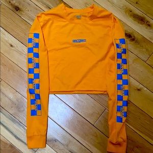 Vans long sleeve/crop top.